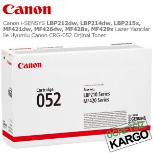 Canon CRG-052 Orjinal Toner