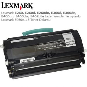 Lexmark E260A11E Toner Dolumu