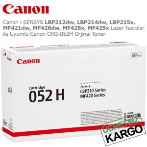 Canon CRG-052H Orjinal Toner
