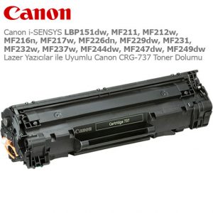 Canon CRG-737 Toner Dolumu