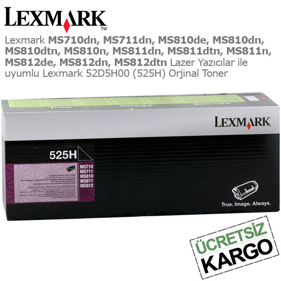 Lexmark 52D5H00 Orjinal Toner
