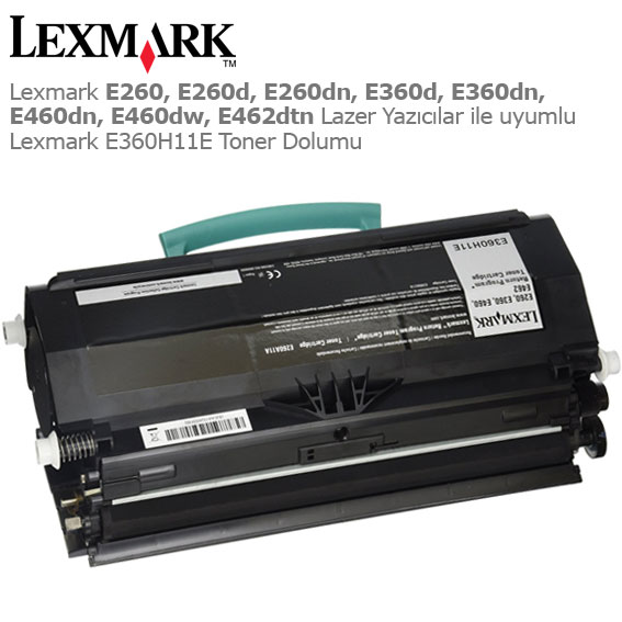 Lexmark E360H11E Toner Dolumu