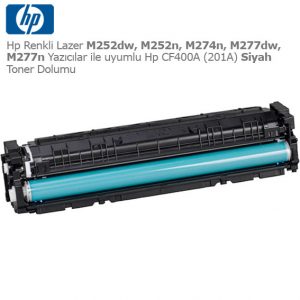 Hp CF400A (201A) Siyah Toner Dolumu