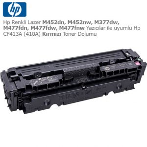 Hp CF413A (410A) Kırmızı Toner Dolumu