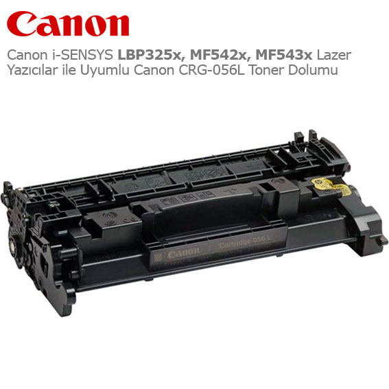 Canon CRG-056L Toner Dolumu