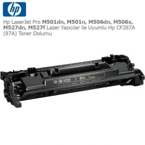 Hp CF287A Toner Dolumu