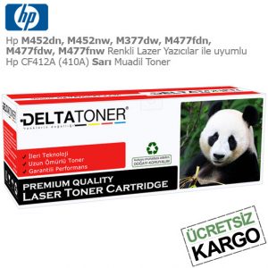 Hp CF412A (410A) Sarı Muadil Toner