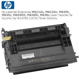 Hp W1470A Toner Dolumu