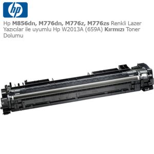 Hp W2013A (659A) Kırmızı Toner Dolumu
